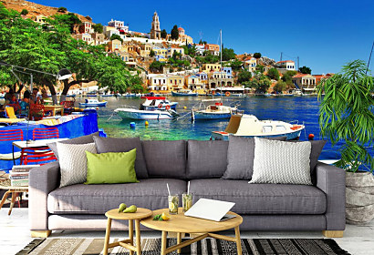 Fototapeta Chalki Rhodos 1568